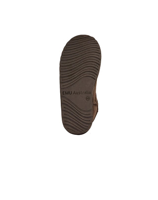 STIVALETTI BAMBINO " DAISY " - CHOCOLATE K13232 CHOC EMU 