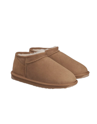 STIVALETTI IN MONTONE " STINGER COMPACT " - CHESTNUT W13013 CHES EMU 