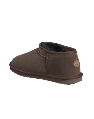 STIVALETTI IN MONTONE " STINGER COMPACT " - CHOCOLATE W13013 CHOC EMU 