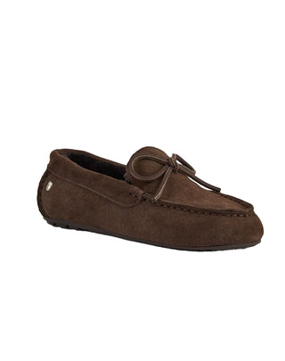 MOCASSINO DONNA " SANDRINE " - CHOCOLATE W13211 CHOC EMU 