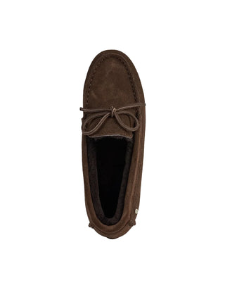 MOCASSINO DONNA " SANDRINE " - CHOCOLATE W13211 CHOC EMU 