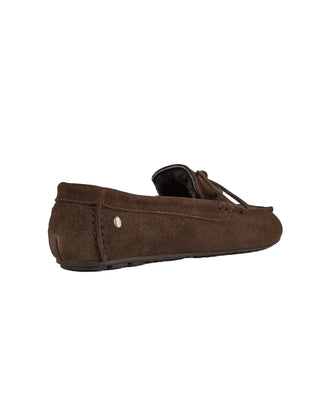 MOCASSINO DONNA " SANDRINE " - CHOCOLATE W13211 CHOC EMU 