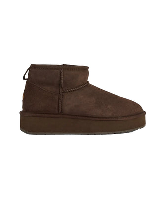 STIVALETTO STINGER MICRO FLATFORM 2.0 - CHOCOLATE W13296 CHOC EMU 