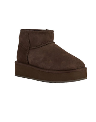 STIVALETTO STINGER MICRO FLATFORM 2.0 - CHOCOLATE W13296 CHOC EMU 