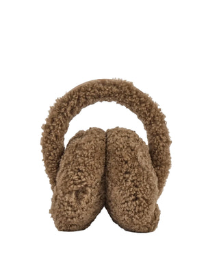 PARAORECCHIE DONNA  " ANGAHOOK TEDDY " - MUSHROOM W7023 MUSH EMU 
