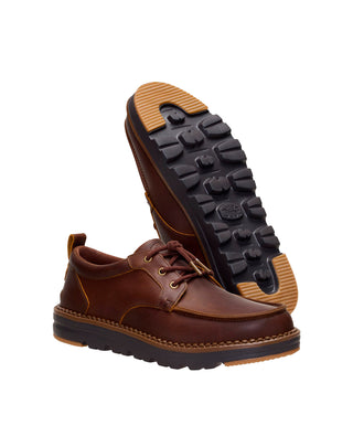 SCARPE UOMO " FLINT MOC IN PELLE " - PARTRIDGE MULTI 45650 20C HEY DUDE 