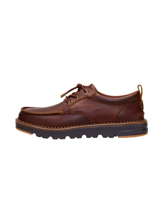 SCARPE UOMO " FLINT MOC IN PELLE " - PARTRIDGE MULTI 45650 20C HEY DUDE 