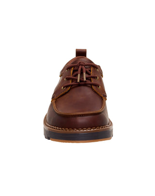 SCARPE UOMO " FLINT MOC IN PELLE " - PARTRIDGE MULTI 45650 20C HEY DUDE 