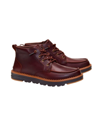 SCARPONCINO UOMO IN PELLE " FLINT BOOT " - ARGAN OIL 45878 2ON HEY DUDE 