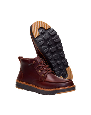 SCARPONCINO UOMO IN PELLE " FLINT BOOT " - ARGAN OIL 45878 2ON HEY DUDE 