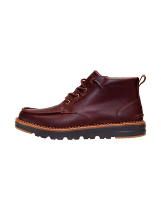 SCARPONCINO UOMO IN PELLE " FLINT BOOT " - ARGAN OIL 45878 2ON HEY DUDE 