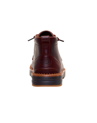 SCARPONCINO UOMO IN PELLE " FLINT BOOT " - ARGAN OIL 45878 2ON HEY DUDE 