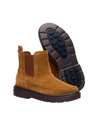 STIVALETTO DONNA " SIENNA CHELSEA BOOT SUEDE " - COGNAC 45880 21N HEY DUDE 