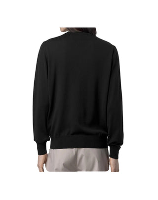 MAGLIONE UOMO " ANTOINE " IN LANA MERINO - NERO K2142DW USY K-WAY 
