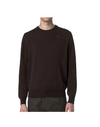 MAGLIONE UOMO "SEBASTIEN MERINO" - BLACK COFFEE K2142EW 260 K-WAY 