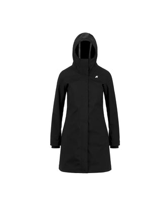 GIACCA 3/4 DONNA "STEPHY BONDED" - NERO K21489W A3C K-WAY 