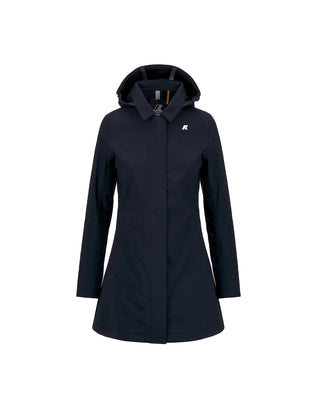 GIACCA IMPERMEABILE DONNA " MATHY BONDED " - BLUE DEPTH K2148BW A2B K-WAY 