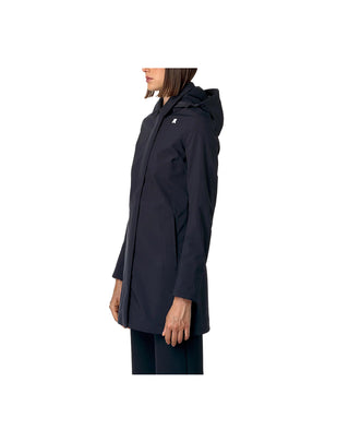 GIACCA IMPERMEABILE DONNA " MATHY BONDED " - BLUE DEPTH K2148BW A2B K-WAY 