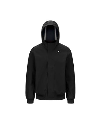 GIACCA UOMO " JOACHIM BONDED " -  BLACK K3135KW A3C K-WAY 