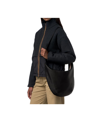 BORSA IN SIMIL PELLE " LEAPHEE " - NERO K31582W USY K-WAY 