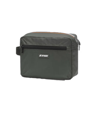 BEAUTY CASE UNISEX DEMU - GREEN BLACKISH K4127TW WMR K-WAY 