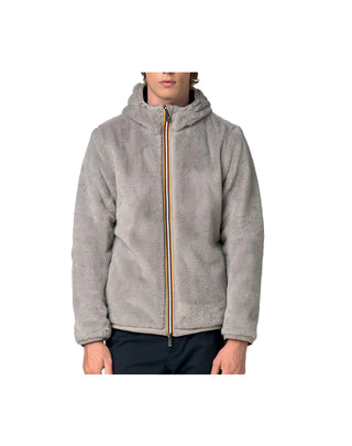 FELPA REVERSIBILE DA UOMO - BLUE/GREY K4132IW D0K K-WAY 