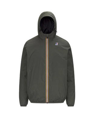 GIACCA UNISEX " LE VRAI 4.0 CLAUDE WARM " - GREEN BLACKISH K61273W WMR K-WAY 