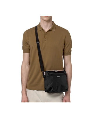 TRACOLLINA UNISEX " MOIRE " - NERO K8125RW USY K-WAY 