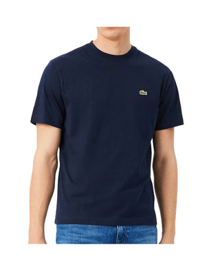 T-SHIRT UOMO TAGLIO CLASSICO - BLU NAVY TH7318 166 LACOSTE 