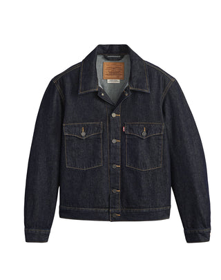 GIACCA JEANS UOMO " EMBARCADERO " - DENIM SCURO 0010P-0004 LOVE YOUR SMILE RINSE LEVI'S 
