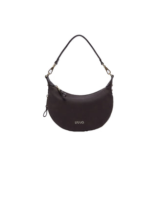PICCOLA BORSA HOBO " KALISKA " - DEEP BROWN AF6043 91419 LIU JO 
