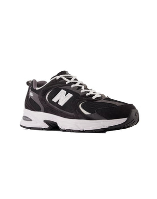 SNEAKERS " 530 " - BLACK WHITE CON METALLIC SILVER MR530 CC NEW BALANCE 