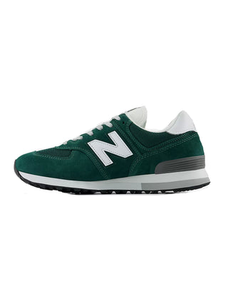 SNEAKERS UOMO " 574" -  VERDE BOSCO U574 21A NEW BALANCE 