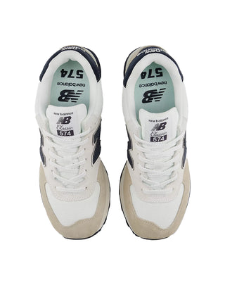 SNEAKERS UOMO " 574" -  BIANCO BLU U574 6SG NEW BALANCE 