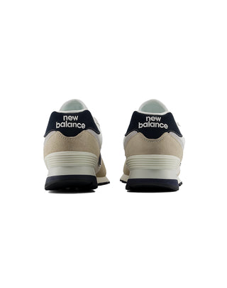 SNEAKERS UOMO " 574" -  BIANCO BLU U574 6SG NEW BALANCE 