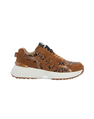 SNEAKERS "CARTER 2.0 RUNNER W" - MARRON/LEOPARD SNCRAQ04CA CC NO NAME 
