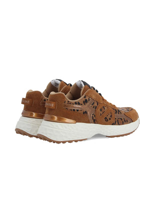 SNEAKERS "CARTER 2.0 RUNNER W" - MARRON/LEOPARD SNCRAQ04CA CC NO NAME 