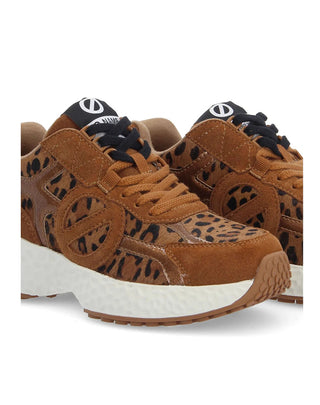 SNEAKERS "CARTER 2.0 RUNNER W" - MARRON/LEOPARD SNCRAQ04CA CC NO NAME 