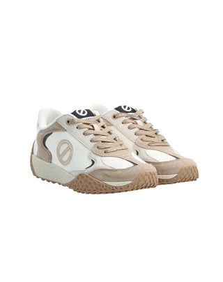 SNEAKERS "KATE SNEAKER W" - BLANC CASSE/BEIGE VNKAPL01VE DB NO NAME 