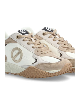 SNEAKERS "KATE SNEAKER W" - BLANC CASSE/BEIGE VNKAPL01VE DB NO NAME 