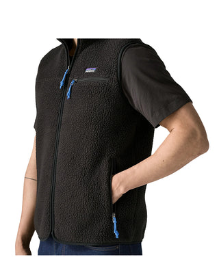 GILET IN PILE " RETRO" - BLACK 22822 BLK PATAGONIA 