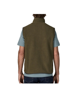 GILET IN PILE " RETRO" - BASIN GREEN 22822 BSNG PATAGONIA 