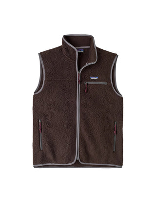 GILET IN PILE " RETRO" - DEN BROWN 22822 DNBR PATAGONIA 