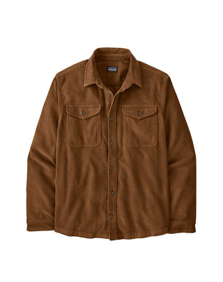 CAMICIA UOMO IN COSTINA DI VELLUTO " CORDUROY " - DEER BROWN 42445 DRBN PATAGONIA 