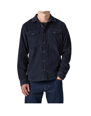 CAMICIA UOMO IN COSTINA DI VELLUTO " CORDUROY " - NEW NAVY 42445 NENA PATAGONIA 