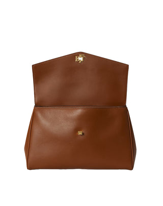 BORSA A  BAULETTO IN NAPPA " FARRAH " - CUOIO 431P11738 001 RALPH LAUREN 