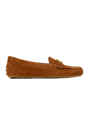 MOCASSINO DONNA " BARNSBURY " - CUOIO LAUREN 802821629 032 RALPH LAUREN 