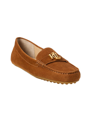 MOCASSINO DONNA " BARNSBURY " - CUOIO LAUREN 802821629 032 RALPH LAUREN 