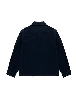GIACCA CAMICIA UOMO IN COSTE DI VELLUTO " TOWER " - DARK BLUE C18300 F03700 REFRIGIWEAR 