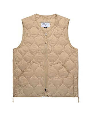 GILET UNISEX "PLYMOUTH"  - BEIGE SAFARI 72122GW 673 SEBAGO 